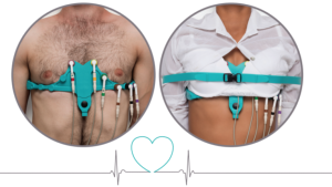 CEINTURE D'ÉLECTRODES ECG  à anses avec vis 11061H 