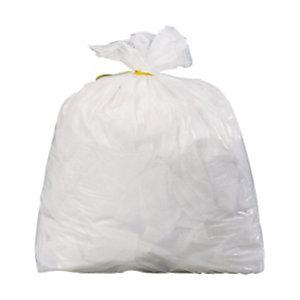 Sac poubelle plastique blanc 50 Litres X 200 pas cher