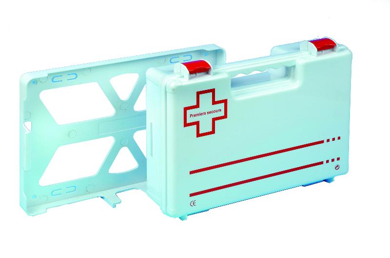 Boite pharmacie premiers secours Boîte de rangement de trousse de premiers  soins Portable complèt