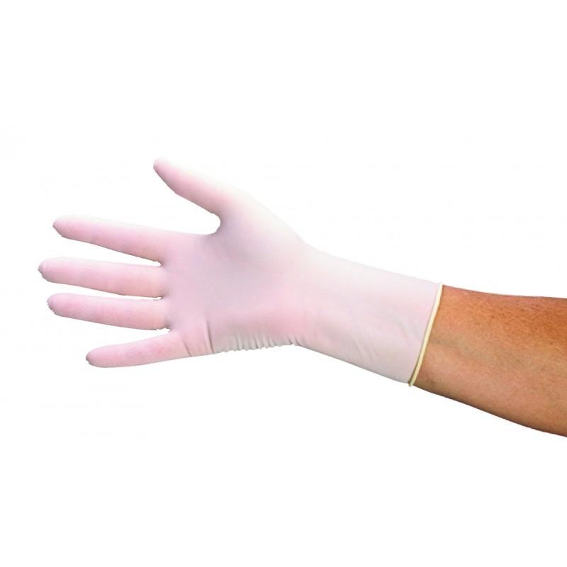 Gants d'examen jetables en Latex non poudré rugueux Taille XL Lot