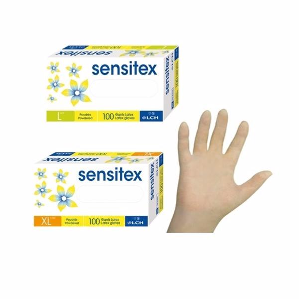 Gants D'intervention Latex SANTEX stérile Poudré