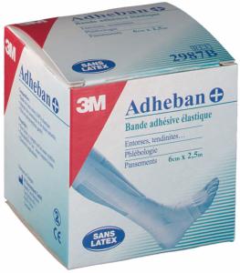 BANDE DE CONTENTION ADHESIVE ADHEBAN PLUS 3M 3cm