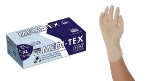 Gants latex Meditex non poudrés taille M