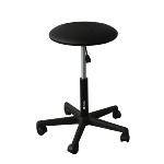 TABOURET MEDICAL NOIR 5 ROULETTES 