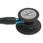 STÉTHOSCOPE CARDIOLOGIE IV LITTMANN 3M NOIR BLACK ÉDITION BASE BLEUE 