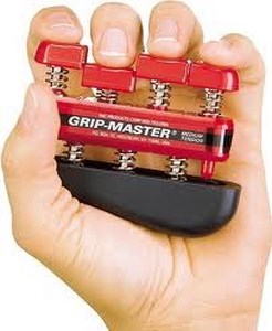 MUSCLEUR DE MAIN & DE DOIGTS - GRIPMASTER Rouge 