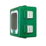 ARMOIRE EXTERIEURE POUR DEFIBRILLATEUR AVEC ALARME ET CHAUFFAGE 