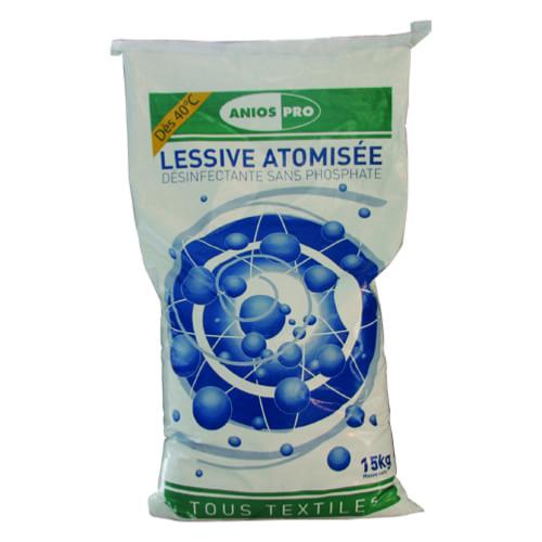 Lessive poudre désinfectante BACTITOP PLUS Sac 15 Kg