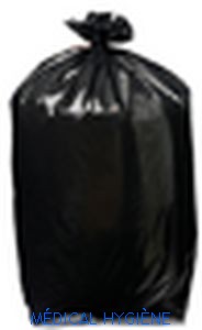 SACS POUBELLE NOIRS BD 50L