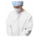 BLOUSE D'ISOLATION NON STÉRILE BLANCHE IMPERMÉABLE FOLIODRESS S HARTMANN