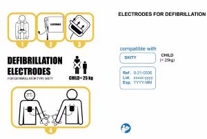ELECTRODES ENFANT SKITY