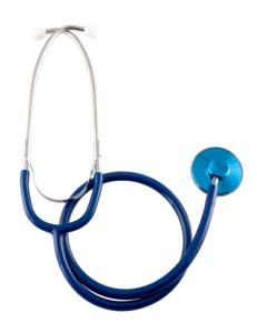 STÉTHOSCOPE COLSON STANDARD SIMPLE PAVILLON bleu Marine 