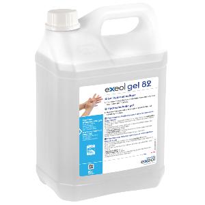 Gel hydroalcoolique EXEOL GEL 82 bidon de 5 litres 