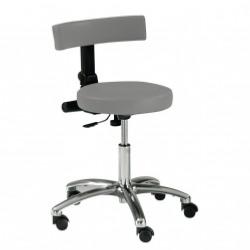 Tabouret Roulettes Professionnel Avec Dossier, Tabouret De Bureau