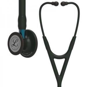 STÉTHOSCOPE CARDIOLOGIE IV LITTMANN 3M NOIR BLACK ÉDITION BASE BLEUE 