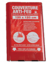 COUVERTURE ANTI FEU FIRE BLANKET 