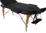 TABLE DE MASSAGE EN BOIS  KINCONFORT NOIRE HAUT DE GAMME 2