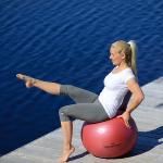 BALLON  GYMNASTIQUE SECUREMAX ROUGE Ø 55 CM