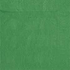 SERVIETTES EN  PAPIER COULEUR VERT SAPIN