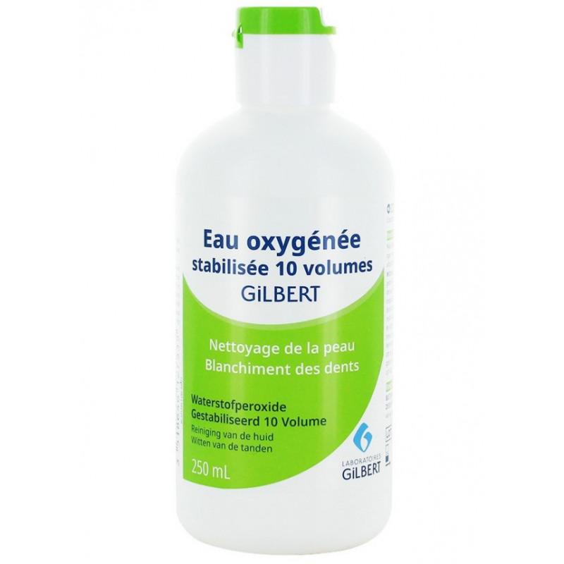 Peroxyde d'hydrogène 3 % (Peroxyde 10 vol) en bouteille, Médical