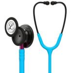 STÉTHOSCOPE LITTMANN CLASSIC III 3M SMOKE ÉDITION TURQUOISE - BASE ROSE 