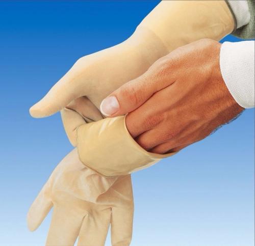 Gants de chirurgie latex poudrés stériles - Gants chirurgie latex