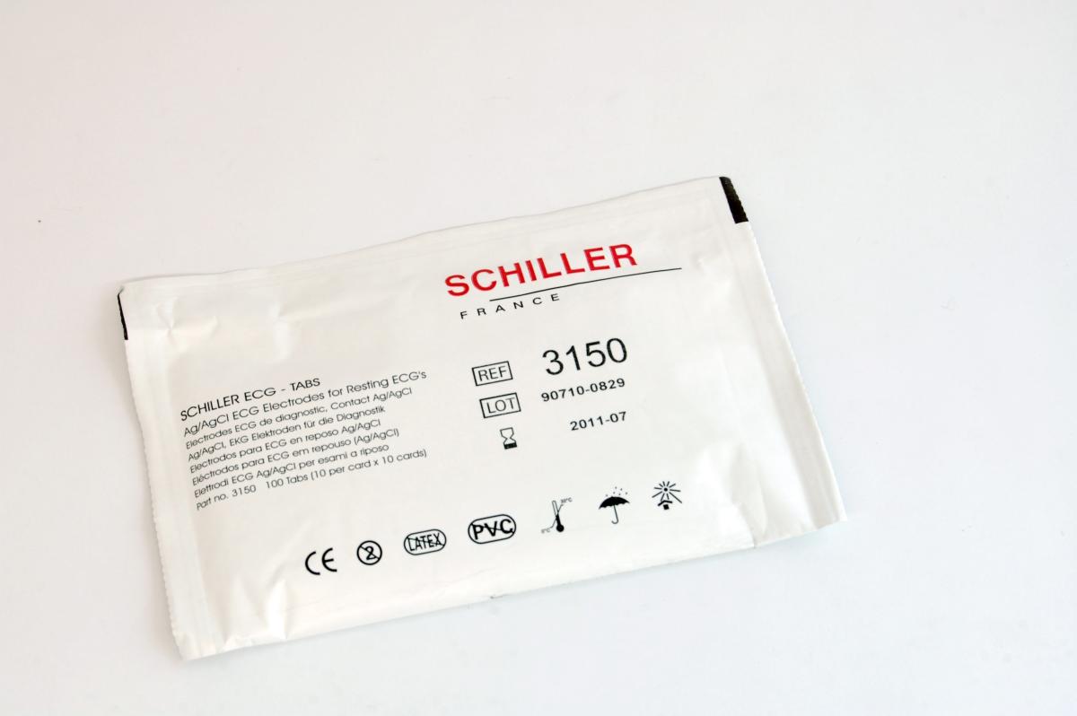 Électrodes Adulte à languette RT34 Adulte Schiller