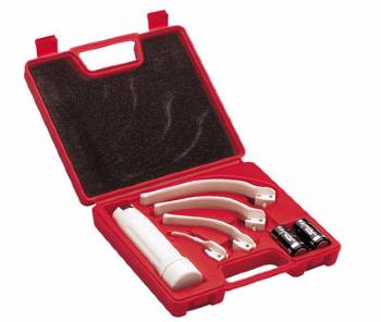 COFFRET LARYNGOSCOPE A FIBRE OPTIQUE