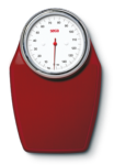 PÈSE-PERSONNE MÉCANIQUE SECA 760 ROUGE 