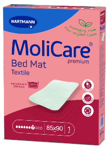 ALÈSE TEXTILE HARTMANN MOLICARE PREMIUM BED MAT 85CM*90CM 7 GOUTTES 